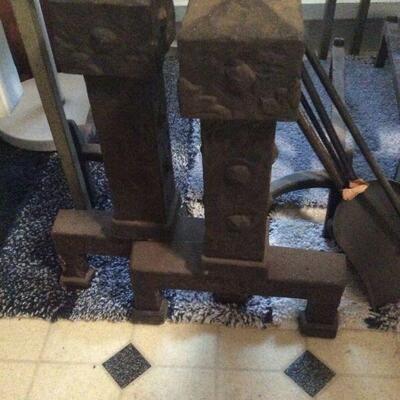 Andirons/firedogs