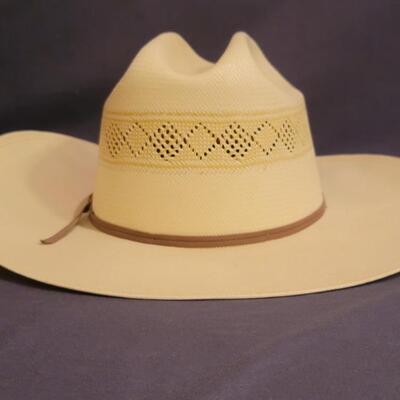 George Strait Resistol Cowboy Hat, Size 7 3/8