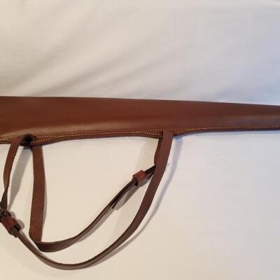 Cognac Leather Rifle Holster by Colorado Denver