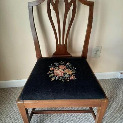 Needlepoint chair 
