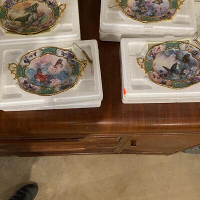 Pretty butterfly plates