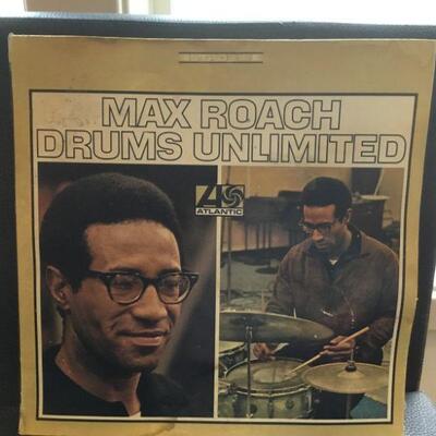 MAX ROACH DRUMS UNLIITED (COVER HAS WATER DAMAGE)