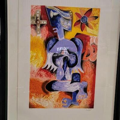 Your Faith In Me - Alexandra Nechita - 1998 - Signed Lithograph - 53/199 -