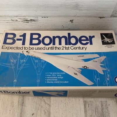 B-1 Bomber Model Kit, in box