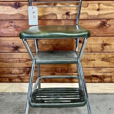 Mid Century Step Stool & Counter Stool by Cosco
