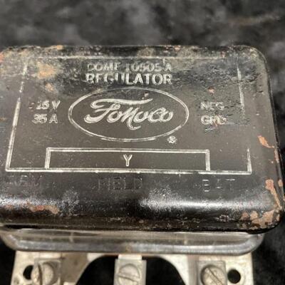1960’s Ford Nos Generator Voltage Regulator 15v