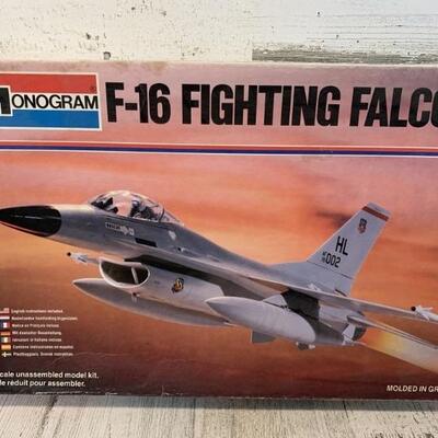 F-16 Fighting Falcon Model Kit by Monogram in Box