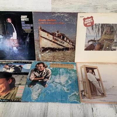 Lot of 6 Jimmie Buffett Vinyl LP's / Records
