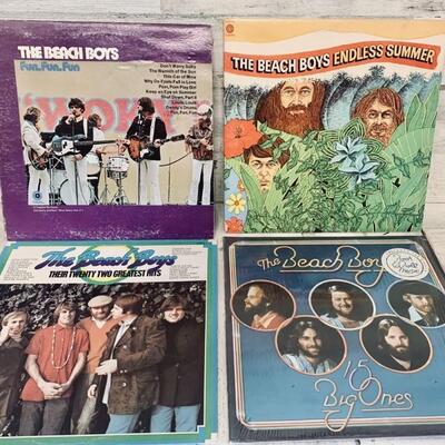 Lot of (4) Beach Boys Vinyl LP's / Records