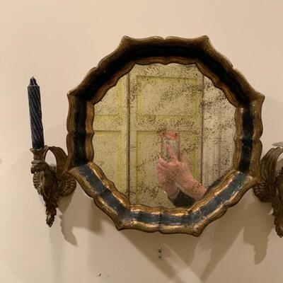 round Italian mirror
