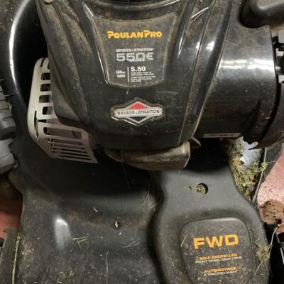 PoulanPro 550E lawnmower