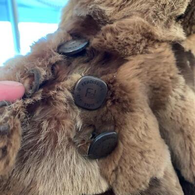 1980s vintage Fendi fur jacket