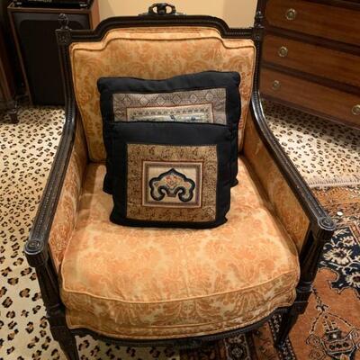 antique armchair