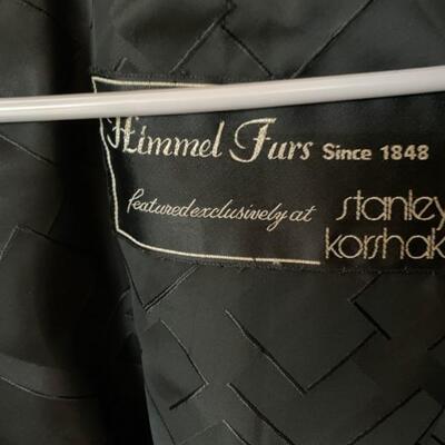 Russian broadtail jacket with sheared beaver trim