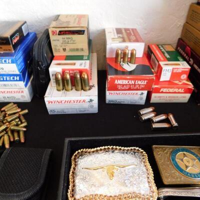 Ammo available 45, .25, .380, .32 in this photo