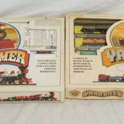 1078	2 BACHMANN N SCALE TRAIN SETS, YARD BOSS NO. 4262, & THE OLD TIMER NO. 4404
