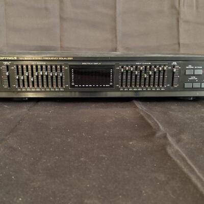 Optimus Model 31-2025 Stereo Frequency Equalizer