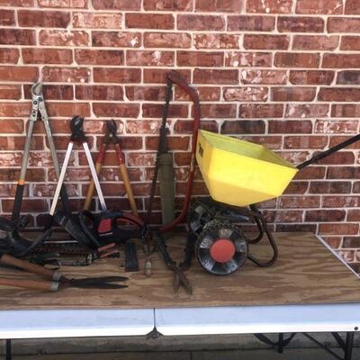 Lot of Yard Equipment, as pictured