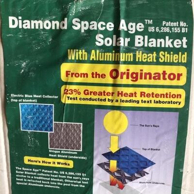Diamond 18x34 Space Age Solar Pool Blanket