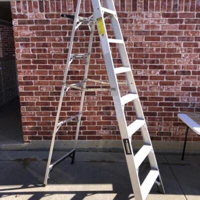 8 Foot Aluminum Ladder by Husky