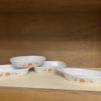(4) Oven Proof Bakeware, Made in Japan