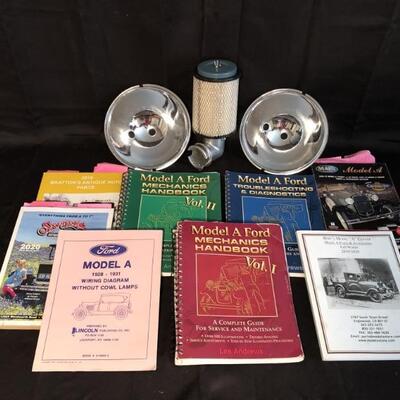 Model A Parts & Manuals: Air Filter & Headlamp