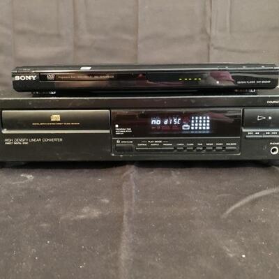 (2) Sony DVD Players, Both tested and working