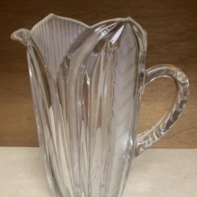 Novellette II Pitcher by Crystal Clear Industries