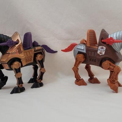 Vintage Masters of the Universe He-Man Stridor
and Night Stalker Horse