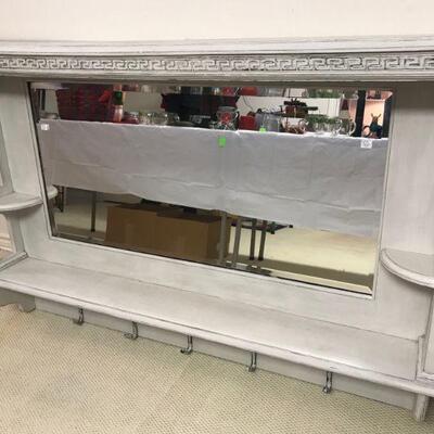 Antique Mirrored Coat Rack