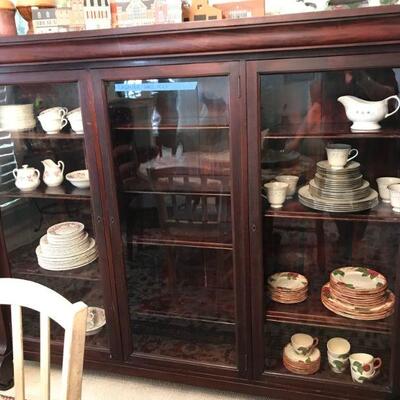 Mahogany Large Antique China Hutch