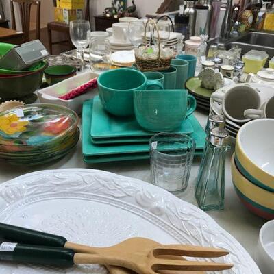 Glassware, Plates, Cups, Dishes