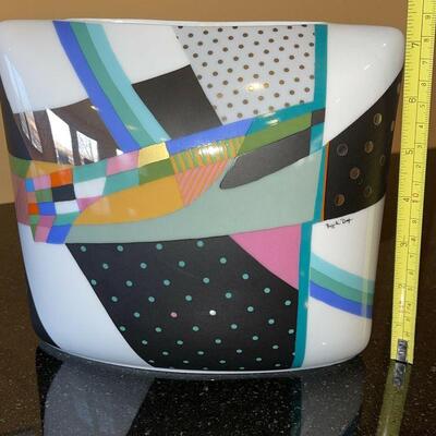 Rosenthal Studio Line Vase Brigitte Doege Pillow Pop Contemporary Vintage
$175