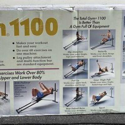 brand new total gym 1100 $175