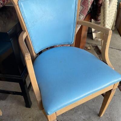 VINTAGE BLUE CHAIRS...