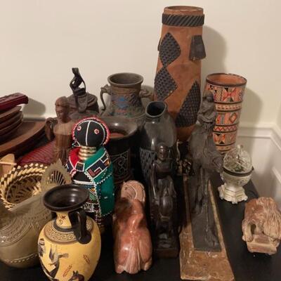 AFRICAN MASKS, POTTERY & MORE...
