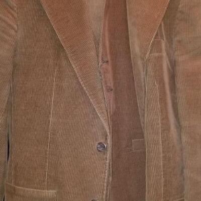 mens vintage corduroy 3 piece suit