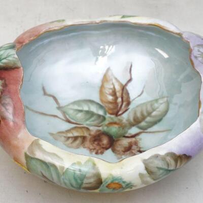 ANTIQUE HAND PAINTED ROSENTHAL BOWL