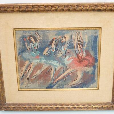 RUTH GIKOW (1915-1982) MID CENTURY DANCERS