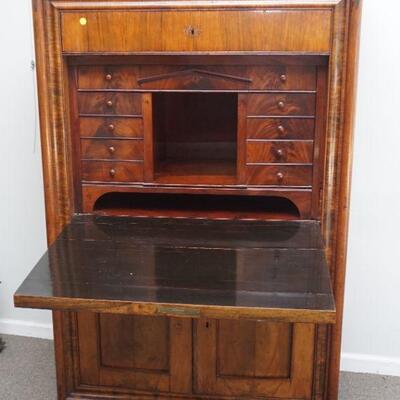 BIEDERMEIER ABBATTANT SECRETARY