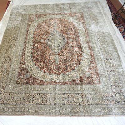 SINO PERSIAN QUM SILK RUG 10FT