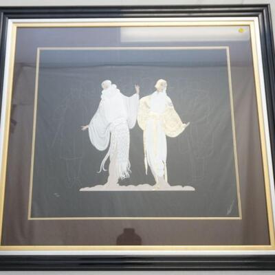 ERTE "OPENING NIGHT" ART DECO SIGNED SERIGRAPH