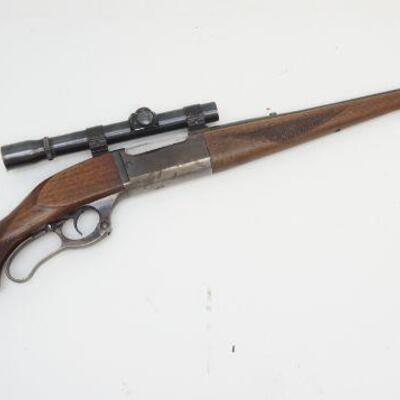 SAVAGE RIFLE 99 A SERIES W WEAVER SCOPE