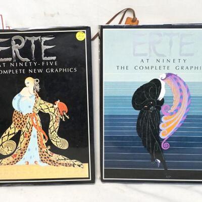  SIGNED ERTE ART BOOKS