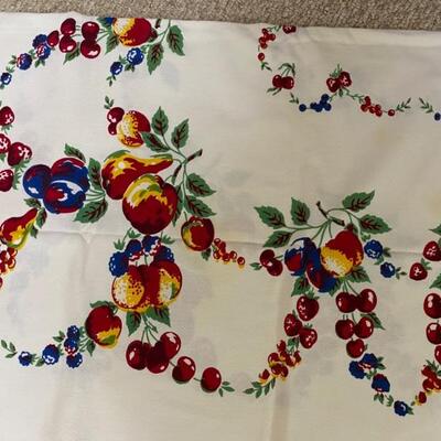Vintage Printed Table Linen