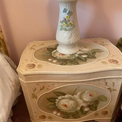 Floral Occasional Table/Chest