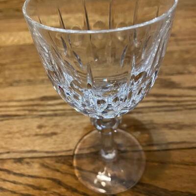 Vintage Gorham Crystal Wine :Aspen, Glasses