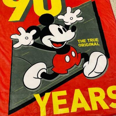 90 Years Mickey Mouse Blanket
