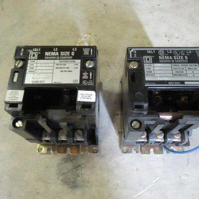 SQUARE D STARTER NEMA SIZE 0
