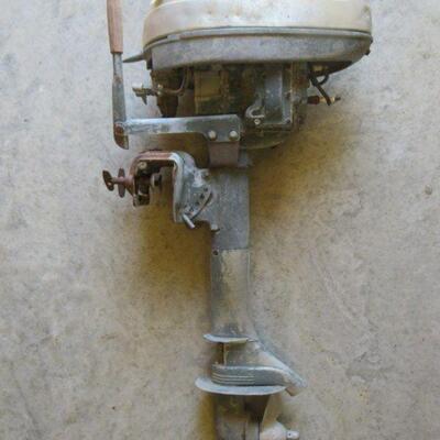 VINTAGE 1954-1955 ELGIN OUTBOARD MOTOR MODEL# 571 58571